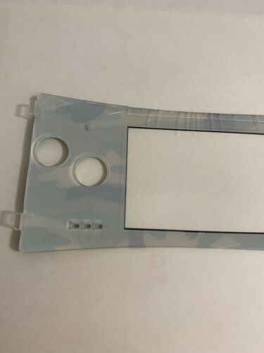 Used OEM Nintendo Camo Faceplate for Gameboy Micro- Used, scratching on screen - Fresh Stock Dated December 2025
