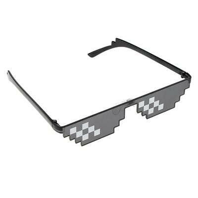 2Pcs Funny Party Sunglasses Eye Glasses Mosaic Photo Props for Adults Kids - Fresh Stock Dated February 2026