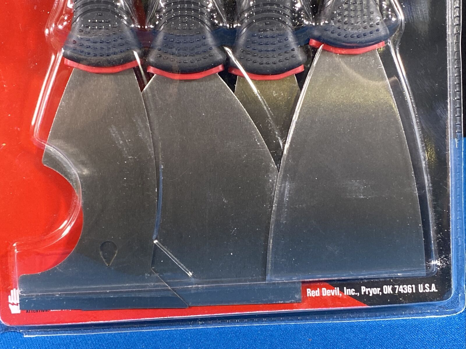 Red Devil 4 Pc Putty Knife Set 2