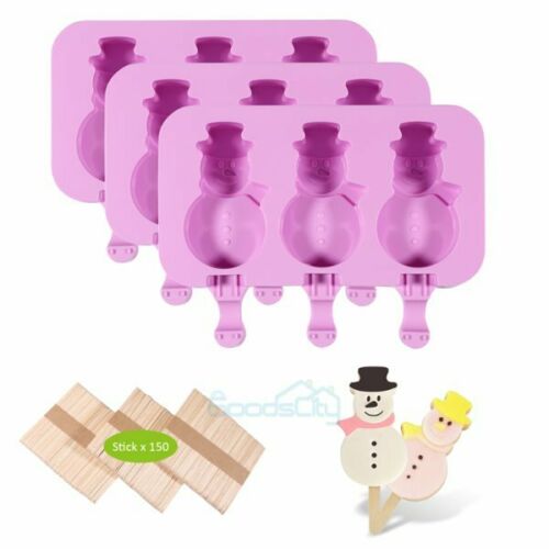 Ice Pop Molds Popsicle Holder Set - Popsicle Molds, Sticks, and Covers - Fresh Stock Dated December 2025