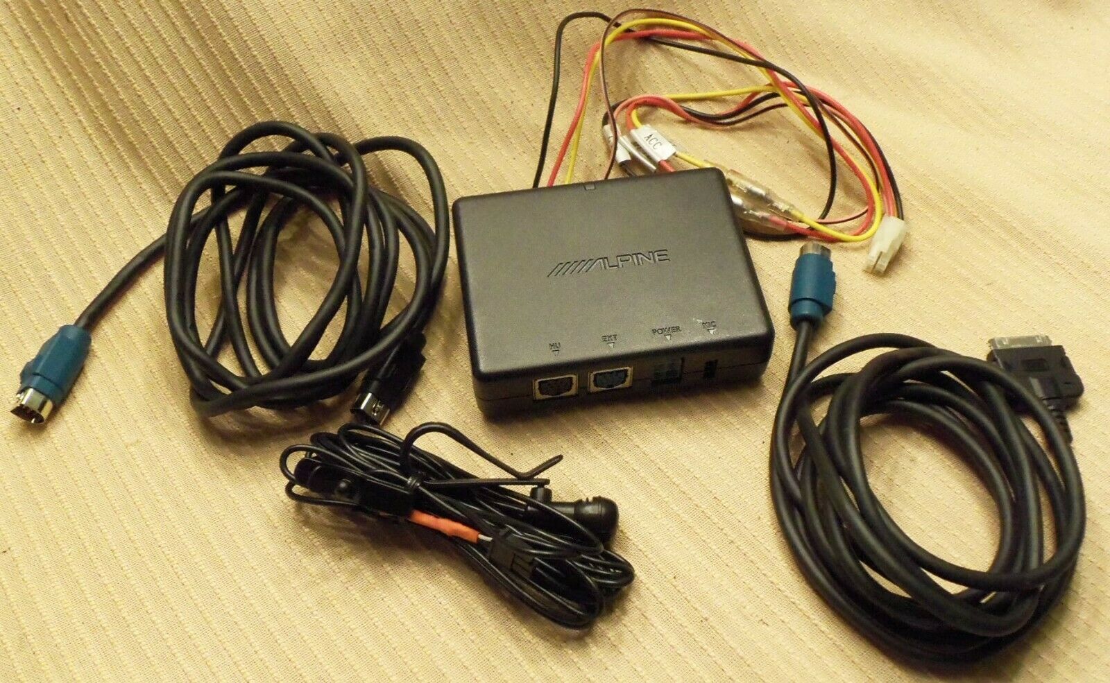 Alpine KCE-350BT Bluetooth Interface Module W/ Cords & Mic - Fresh Stock Dated February 2026