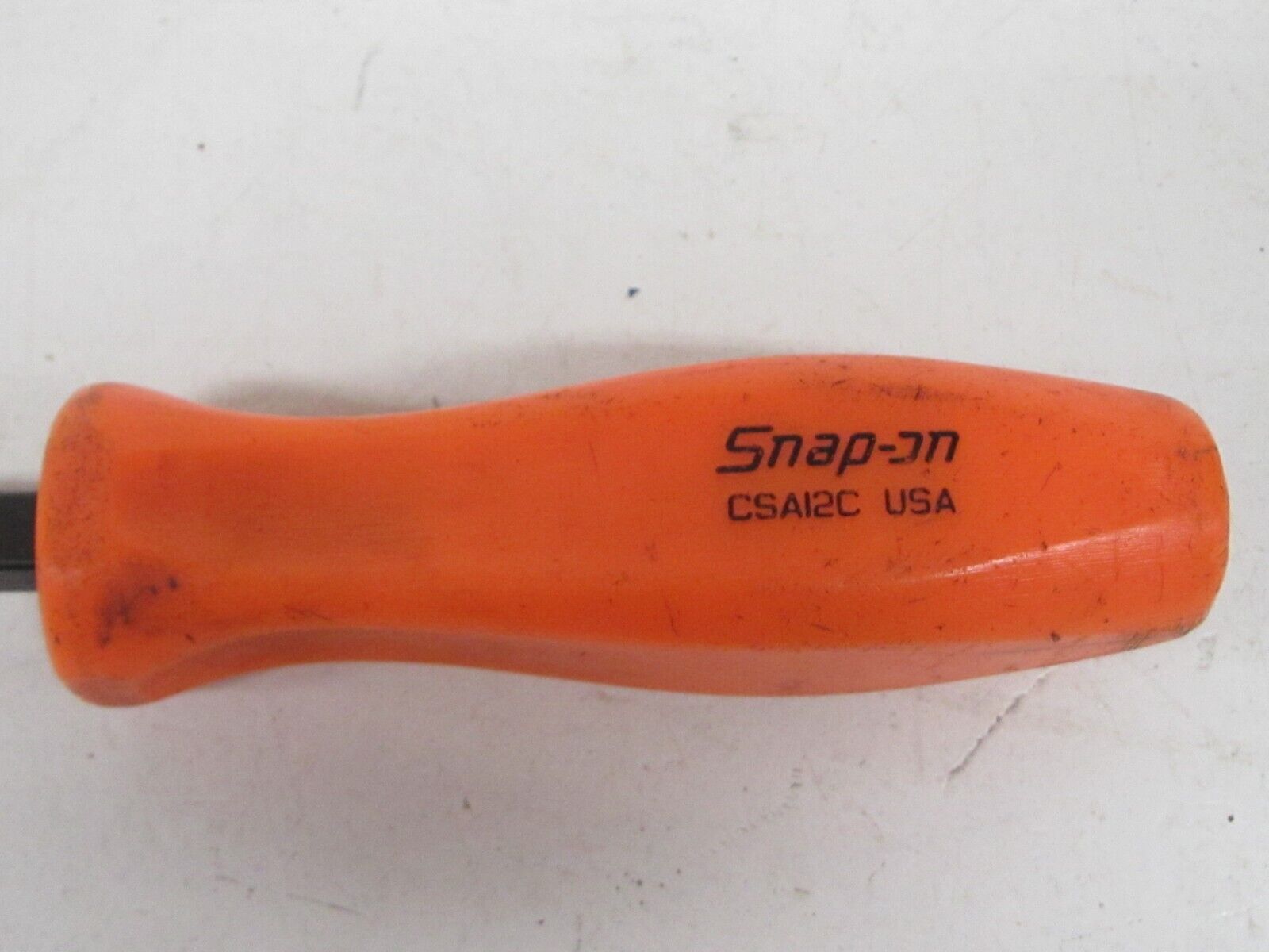 Snap On Rigid Carbon Scraper Orange Handle CSA12C - Fresh Stock Dated February 2026