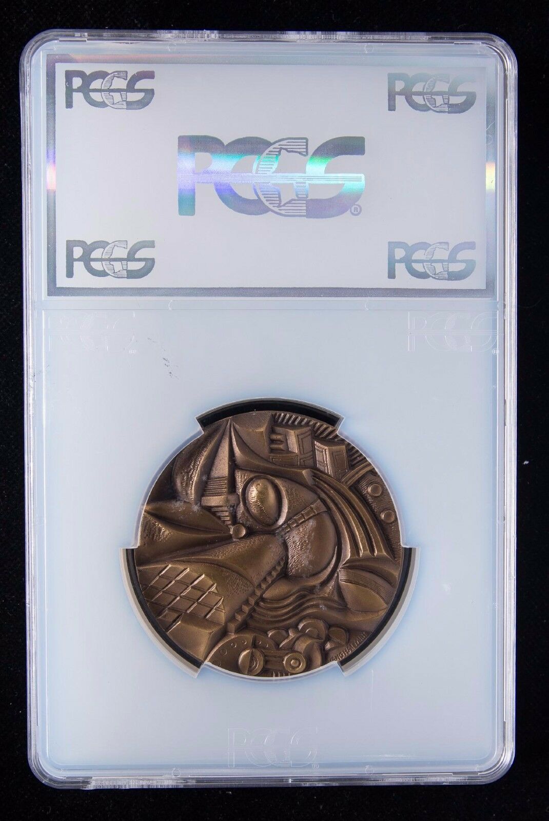 2008 CHINA brass medal Fernand Leger PCGS MS69,Top 1,RARE! - Fresh Stock Dated February 2026