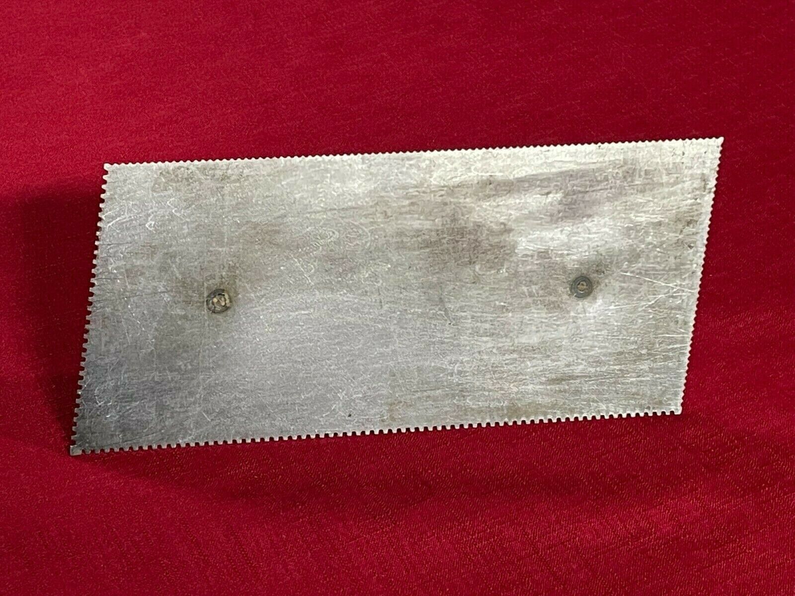 Vintage Red Devil #2089 Metal Trowel - Fresh Stock Dated February 2026