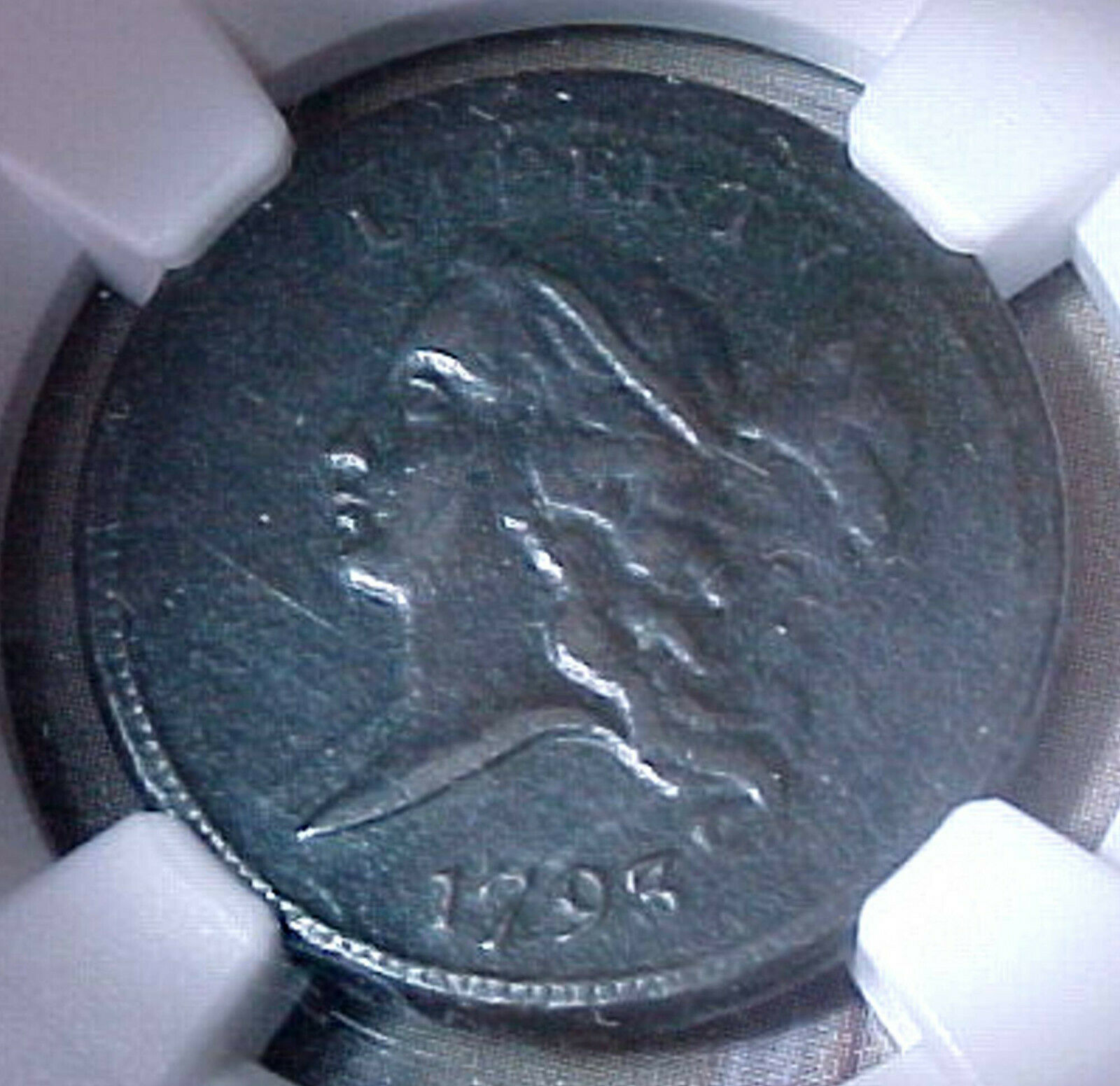 1793 UNITED STATES LIBERTY HEAD 1/2 CENT AMERICAN COIN NGC XF DETAILS CORRODED - Fresh Stock Dated February 2026