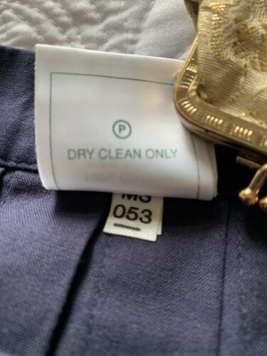 Vintage Laura Ashley Navy Skirt Nautical Size 12 US/ 14 UK - Fresh Stock Dated February 2026