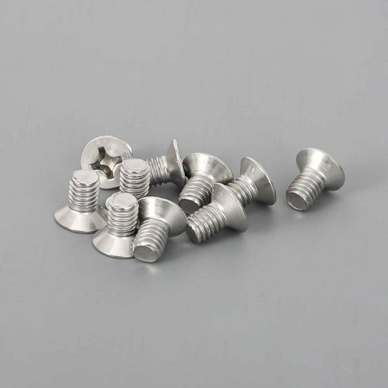 6mm x 10mm Steel Bolts Exhaust Muffler Pipe Screws For Honda CT110 CT70 CT90 US - Fresh Stock Dated February 2026
