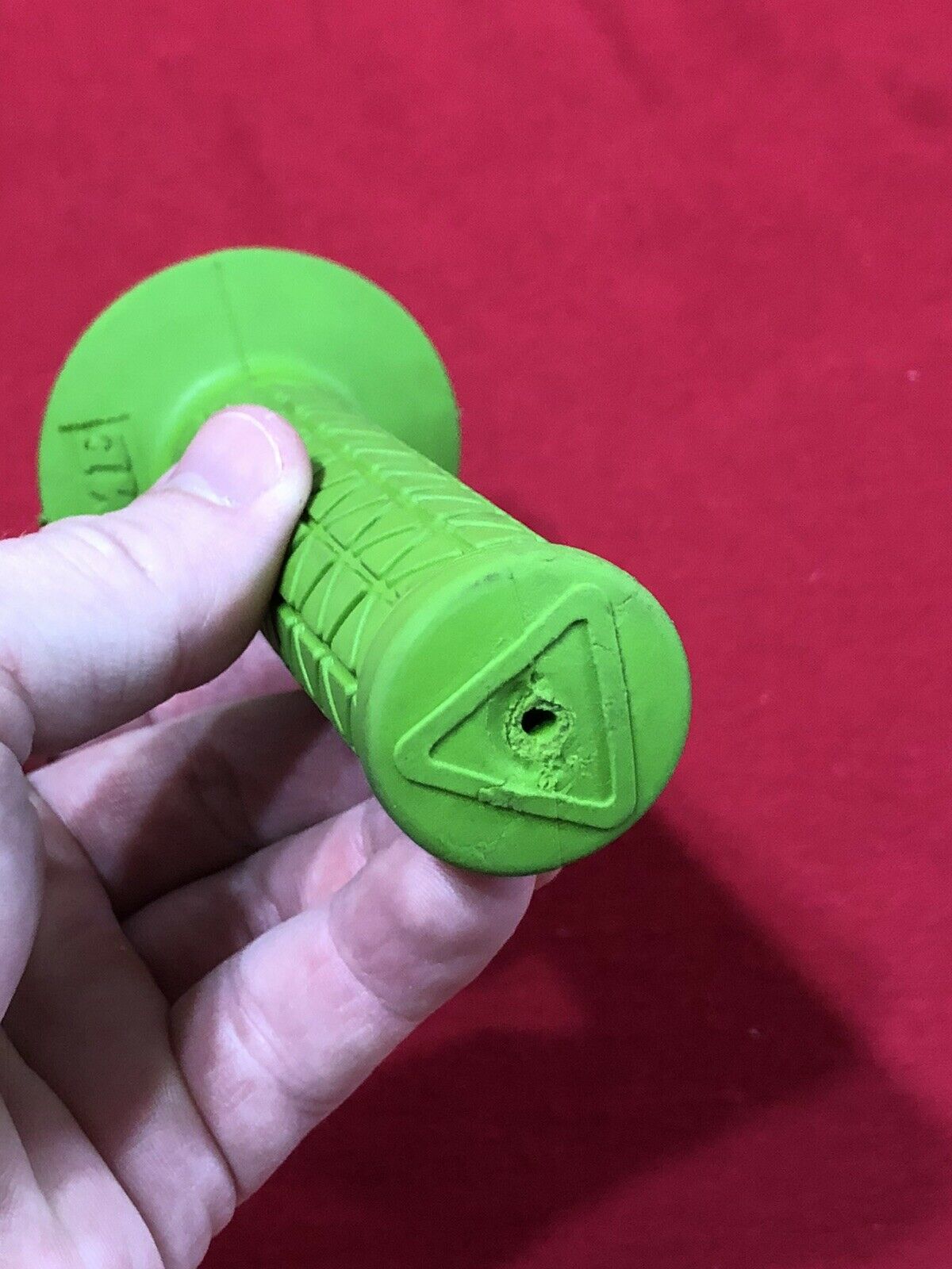 ORPHAN SINGLE GREEN AME BUBBLE FONT GRIP OLD SCHOOL BMX A’ME - Fresh Stock Dated December 2025