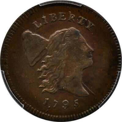 1795 LIBERTY CAP 1/2 PCGS AU 58 BN - Fresh Stock Dated February 2026