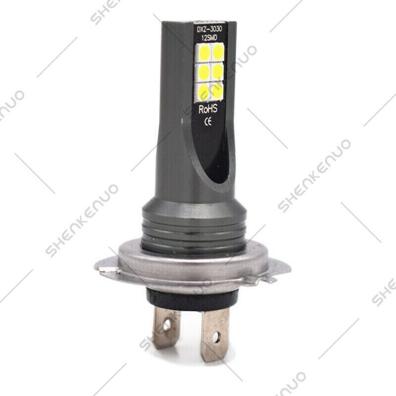 2X H7 LED Headlight Bulbs Lamp 6000K White CG For Yamaha YZF R1 R3 2007-2018 - Fresh Stock Dated February 2026