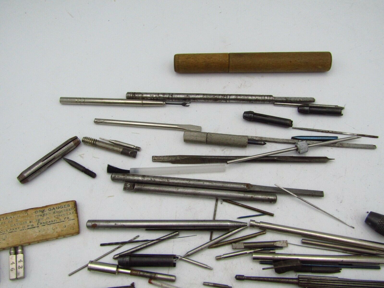 100+pc LOT OF WATCH TOOLS, BITS/TAPS/ETC WATCHMAKER/JEWELER GRAB BAG AS IS T3 - Fresh Stock Dated December 2025