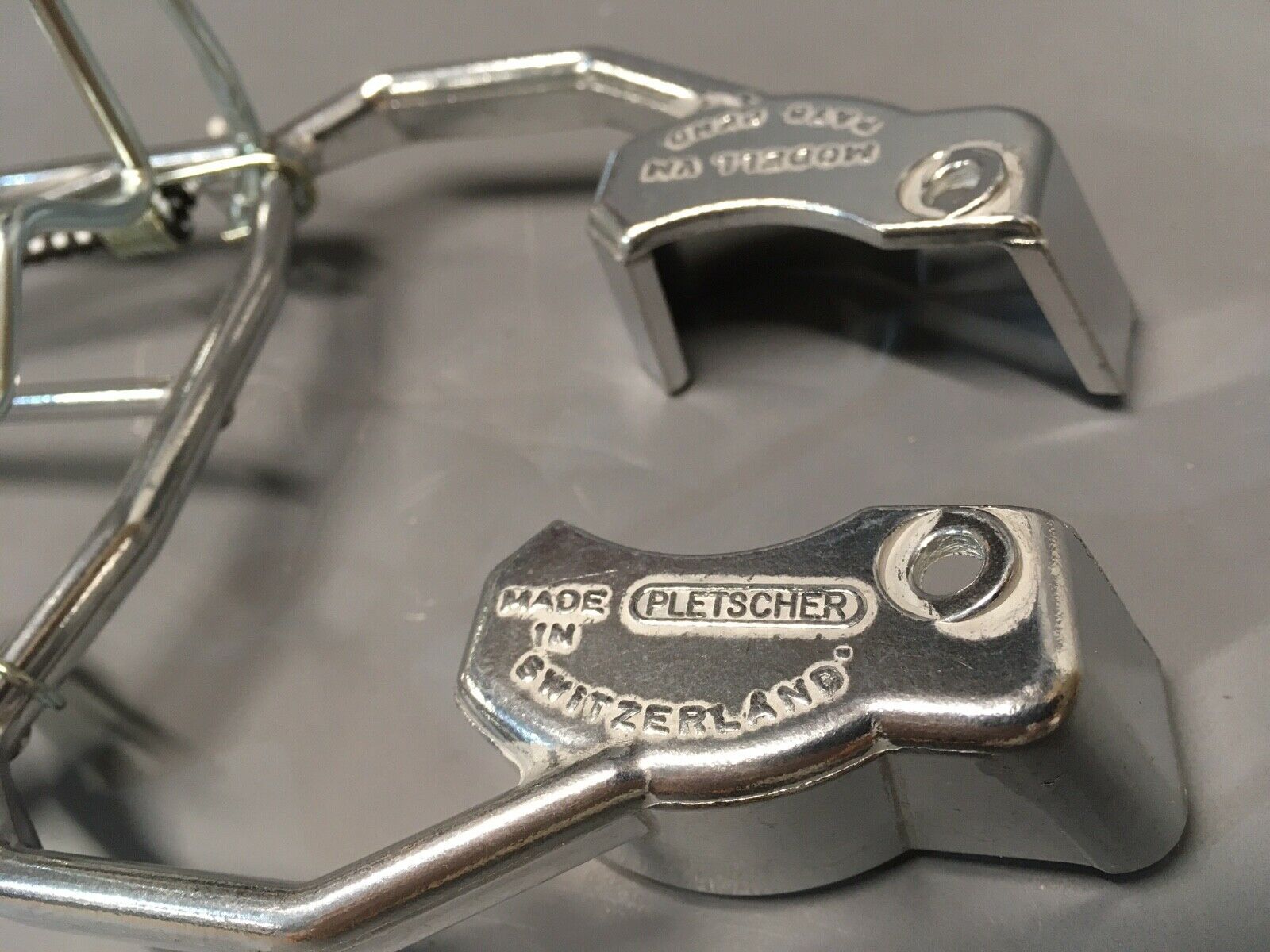 NOS Vintage Pletscher FRONT RACK Switzerland ctr pull brakes touring bicycle - Fresh Stock Dated December 2025