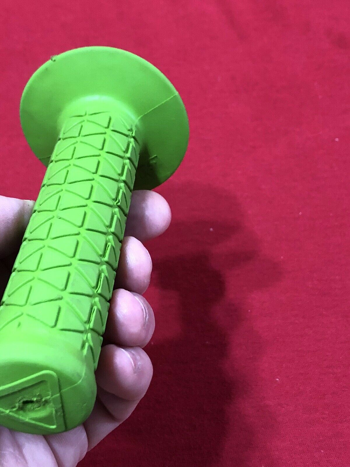 ORPHAN SINGLE GREEN AME BUBBLE FONT GRIP OLD SCHOOL BMX A’ME - Fresh Stock Dated December 2025