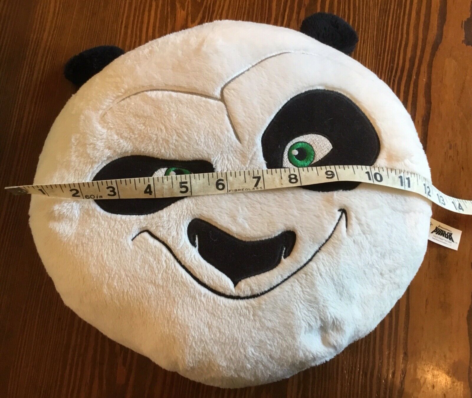 Kellogg’s Kung Fu Panda Po DreamWorks Animation Face Pillow Plush 2008 VG used - Fresh Stock Dated December 2025