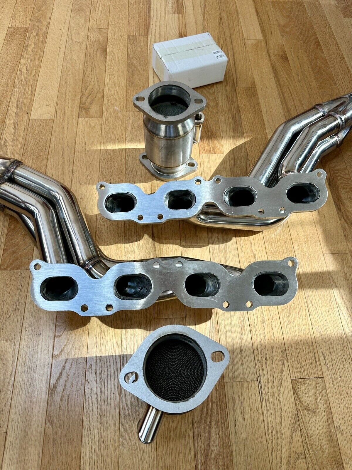 M156 C63 AMG Long Tube Headers New In Box Obx Catted M156 E63 CLS63 - Fresh Stock Dated February 2026