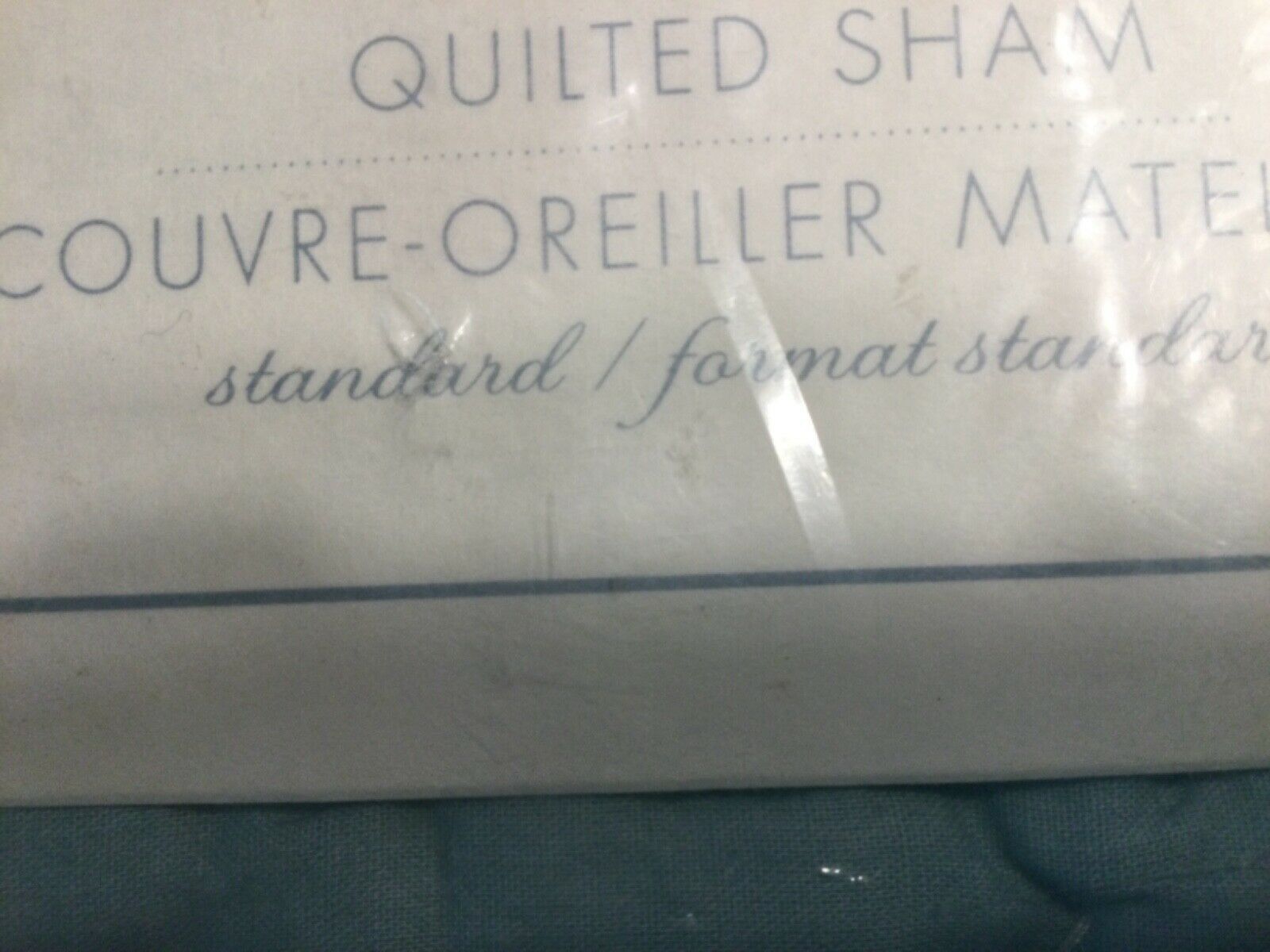 Pottery Barn Kids Brooklyn Quilted Sham Standard  Pink Aqua NWT - Fresh Stock Dated December 2025