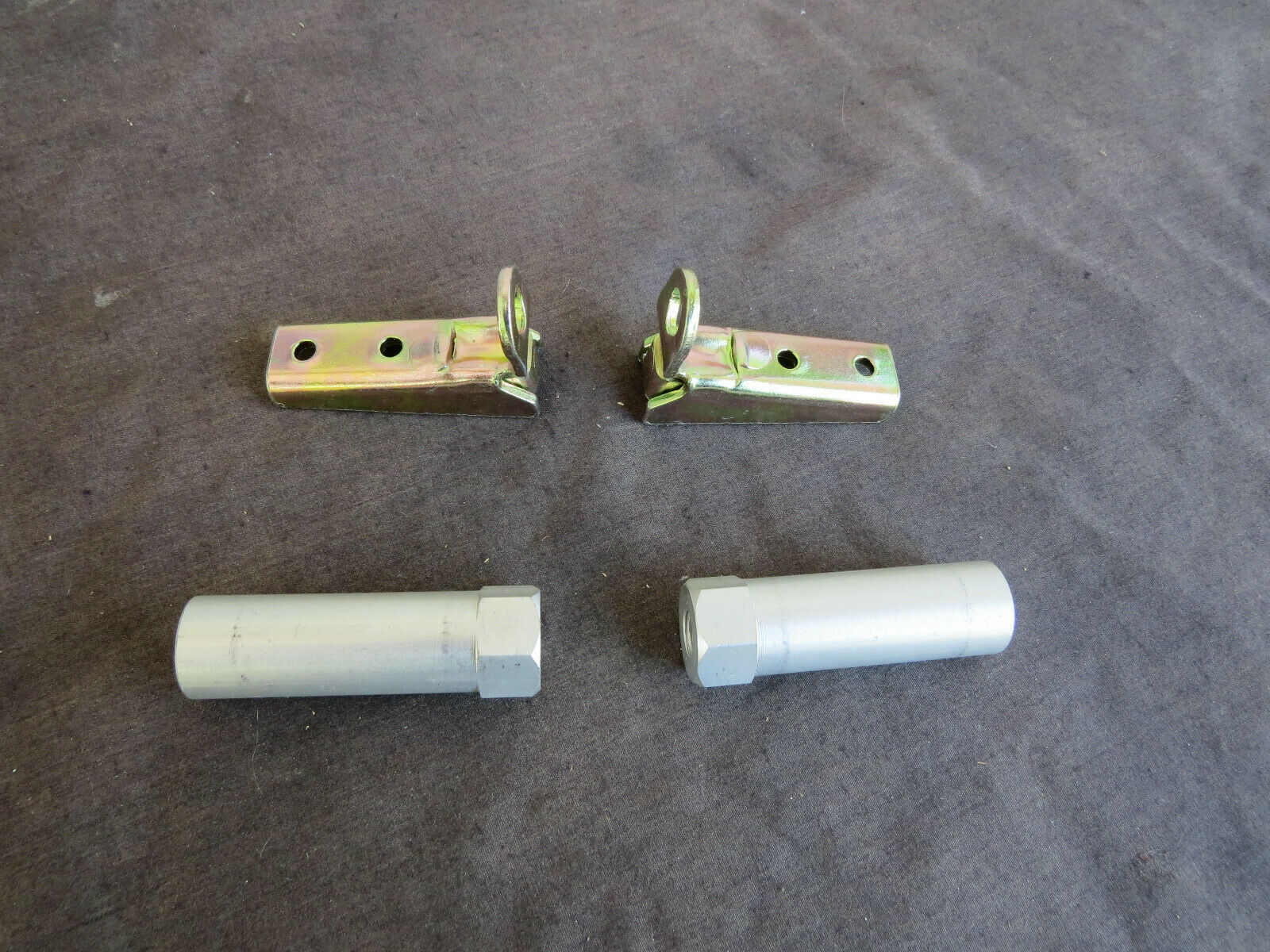 BRAIN CO. 24 TPI NOS 1980S PEGS FRAME STANDERS SET FREESTYLE AXLE EXTENDER BMX - Fresh Stock Dated February 2026