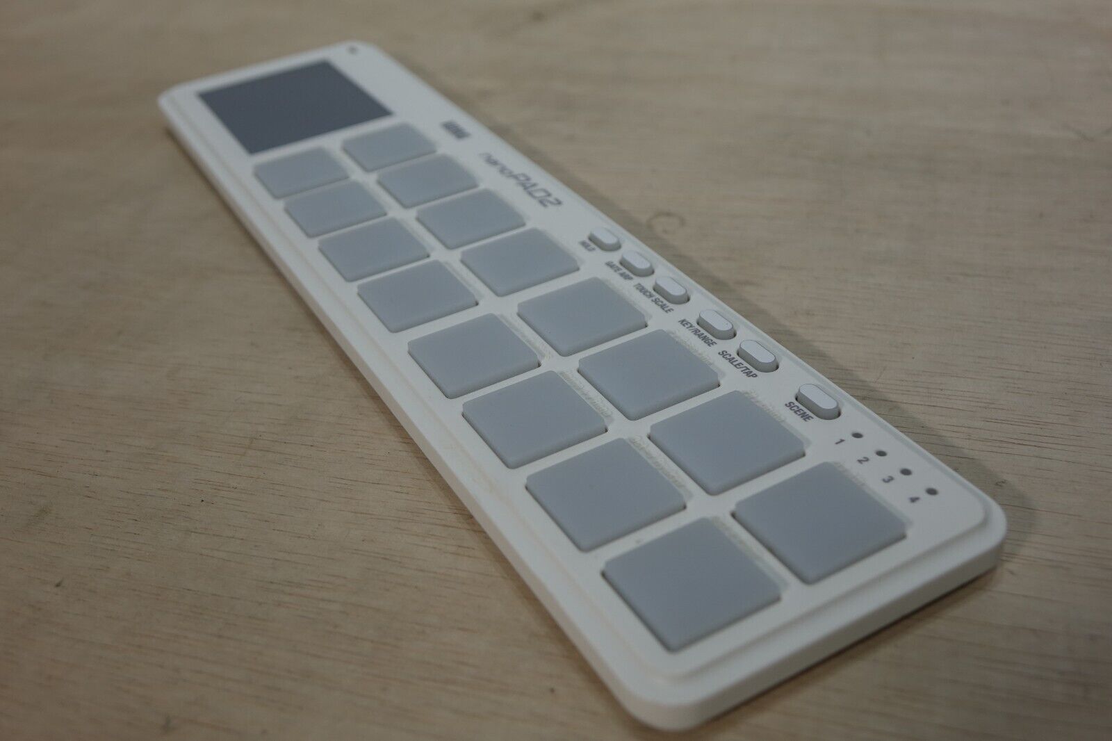 Korg nanoPAD2 Slim-Line USB Drum Pad MIDI Controller White With Tracking - Fresh Stock Dated February 2026