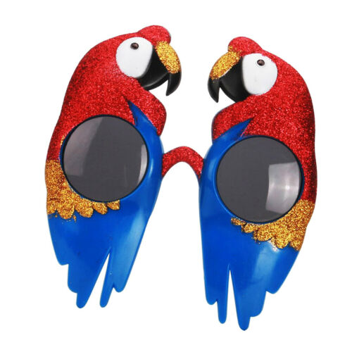 Novelty Fun Bird Parrot Sunglasses Halloween Christmas Costume Macaw Glasses - Fresh Stock Dated February 2026