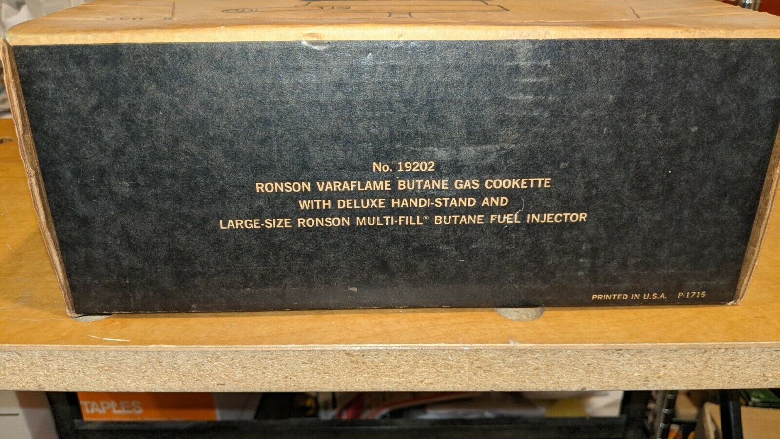 VARAFLAME RONSON COOKETTE NOS with box & instructions model #19202 - Fresh Stock Dated December 2025