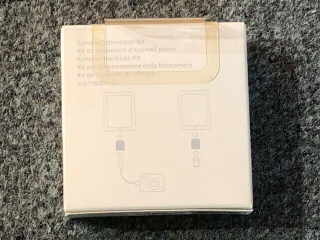 Genuine Apple iPad Camera Connection Kit - MC531ZM/A (A1362 & A1358) - Fresh Stock Dated February 2026