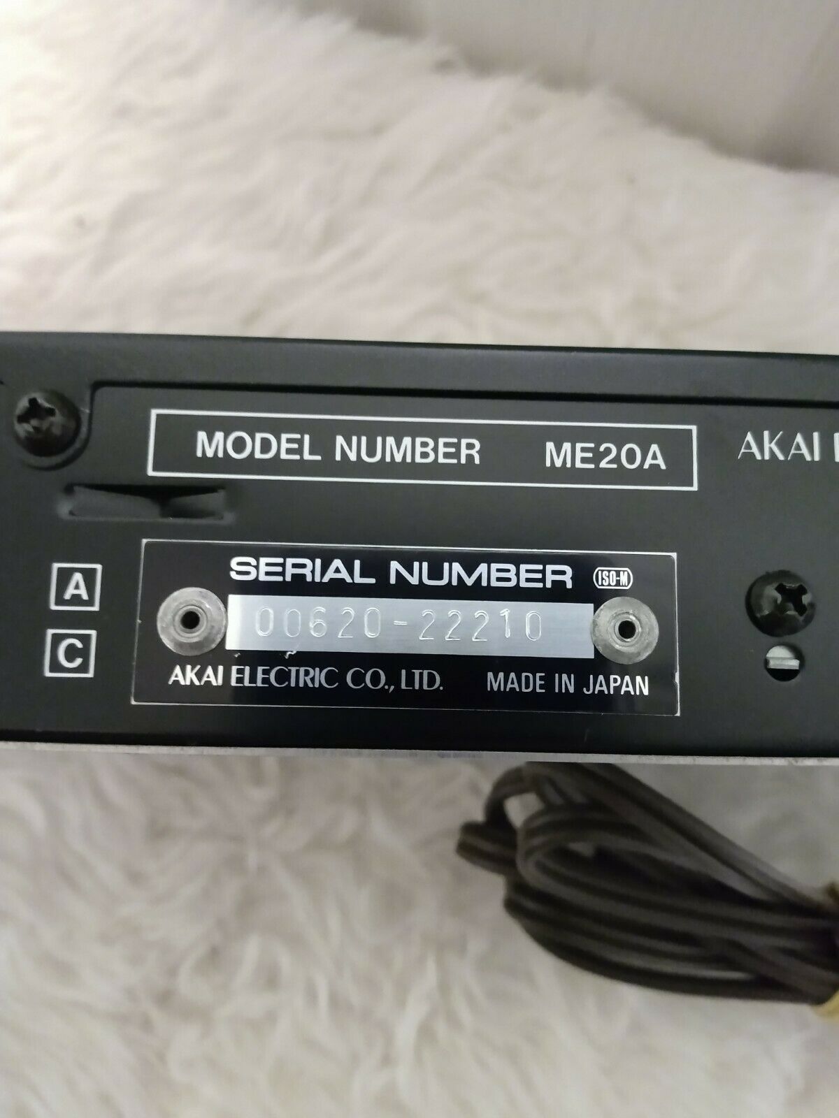 AKAI Japan ME20a Midi Sequence Arpeggiator Midi Receiver Tested/Working - Fresh Stock Dated February 2026