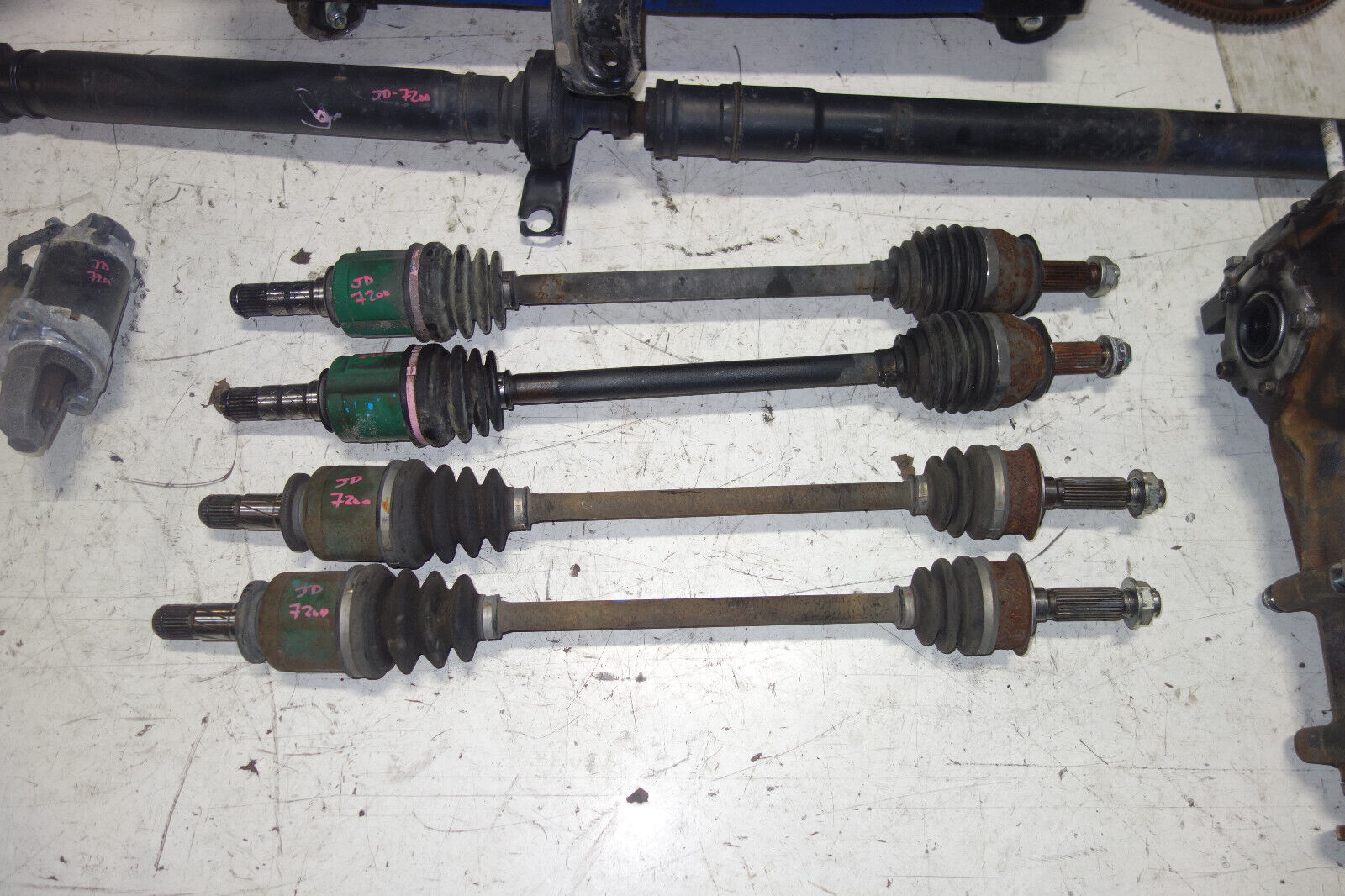 JDM Subaru Legacy Spec-B 6speed Awd Transmission Axles Rear Differential 2003-09 - Fresh Stock Dated February 2026