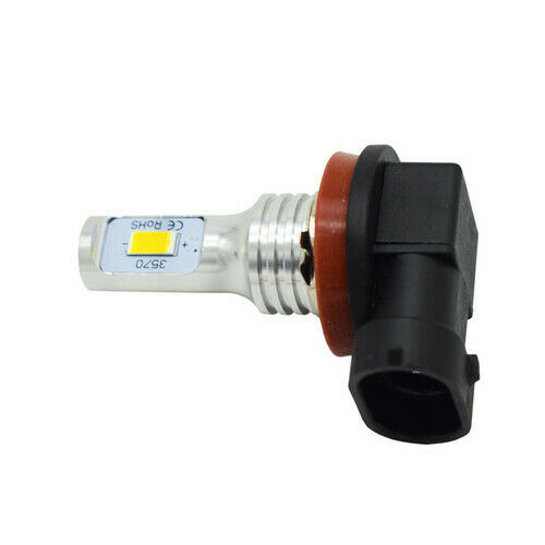 Ice Blue H11 LED Headlight Bulb Hi/L Beam BY For Suzuki GSXR600 GSXR750 GSXR1000 - Fresh Stock Dated February 2026