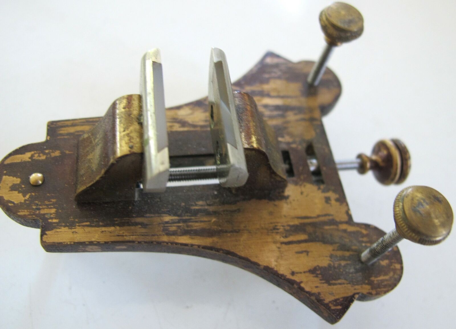 Lot Two (2) BALANCE POISES - Brass with Metal & Agate Jaws - Watch Repair Tools - Fresh Stock Dated February 2026