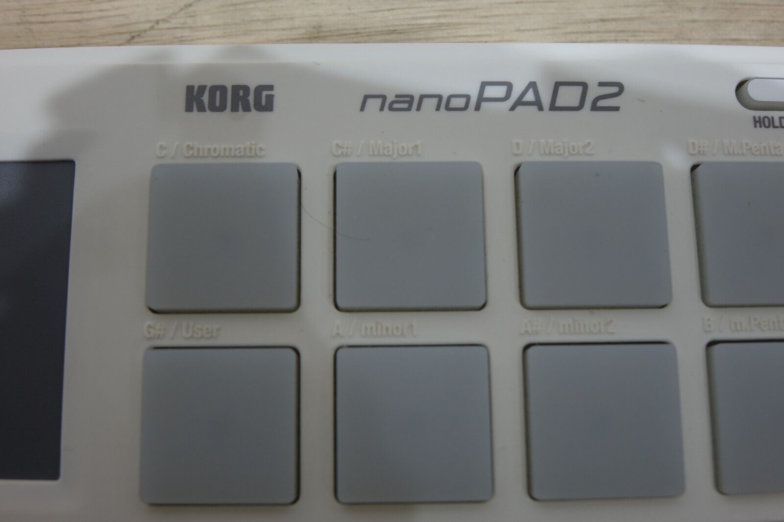 Korg nanoPAD2 Slim-Line USB Drum Pad MIDI Controller White With Tracking - Fresh Stock Dated February 2026