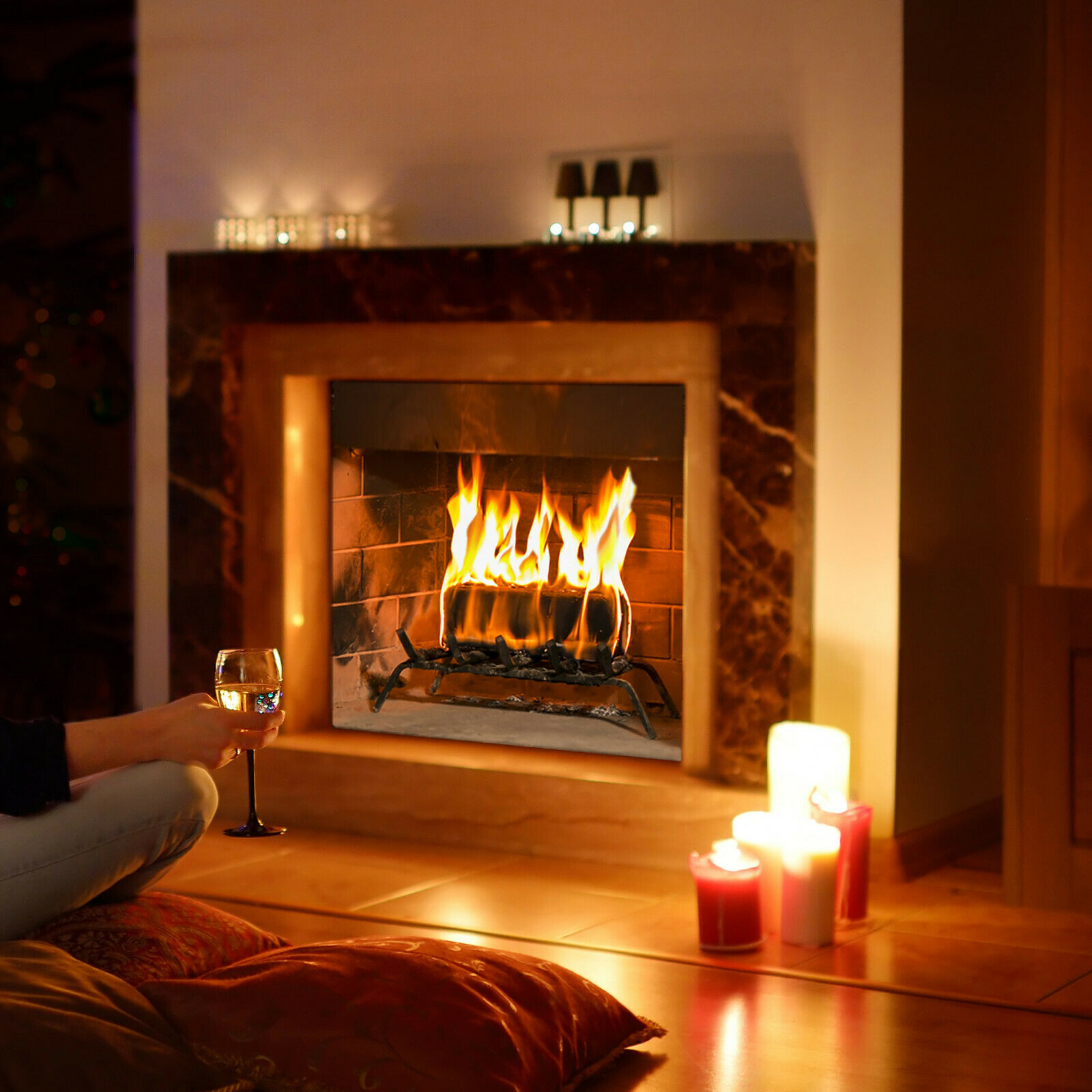 Duraflame Gold Brighter Burning 2.5 lb Firelogs 6-Pack Case Burns Over 1.5 Hours - Fresh Stock Dated February 2026