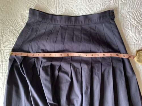 Vintage Laura Ashley Navy Skirt Nautical Size 12 US/ 14 UK - Fresh Stock Dated February 2026