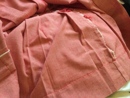 Vintage 60’s Red Skirt Pleated Mini Cheerleader Schoolgirl Short XS - Fresh Stock Dated December 2025