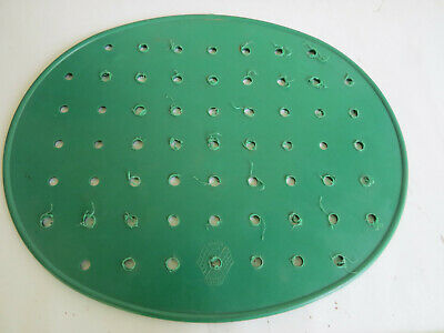 NUMBER PLATE GREEN OVAL DRILLED 1970S BMX GT SE HARO REDLINE ELF JMC MOTORCYCLE - Fresh Stock Dated December 2025