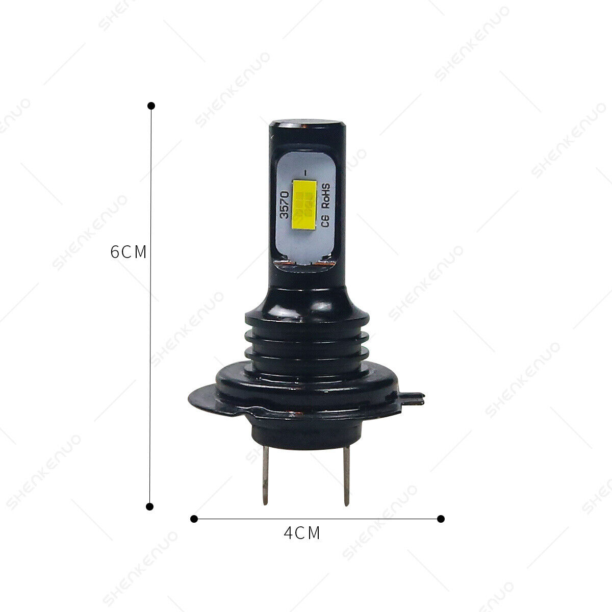 For Suzuki Hayabusa GSX1300R 2008-2017 - 4X H9+H7 LED Headlights Bulbs White HKB - Fresh Stock Dated February 2026