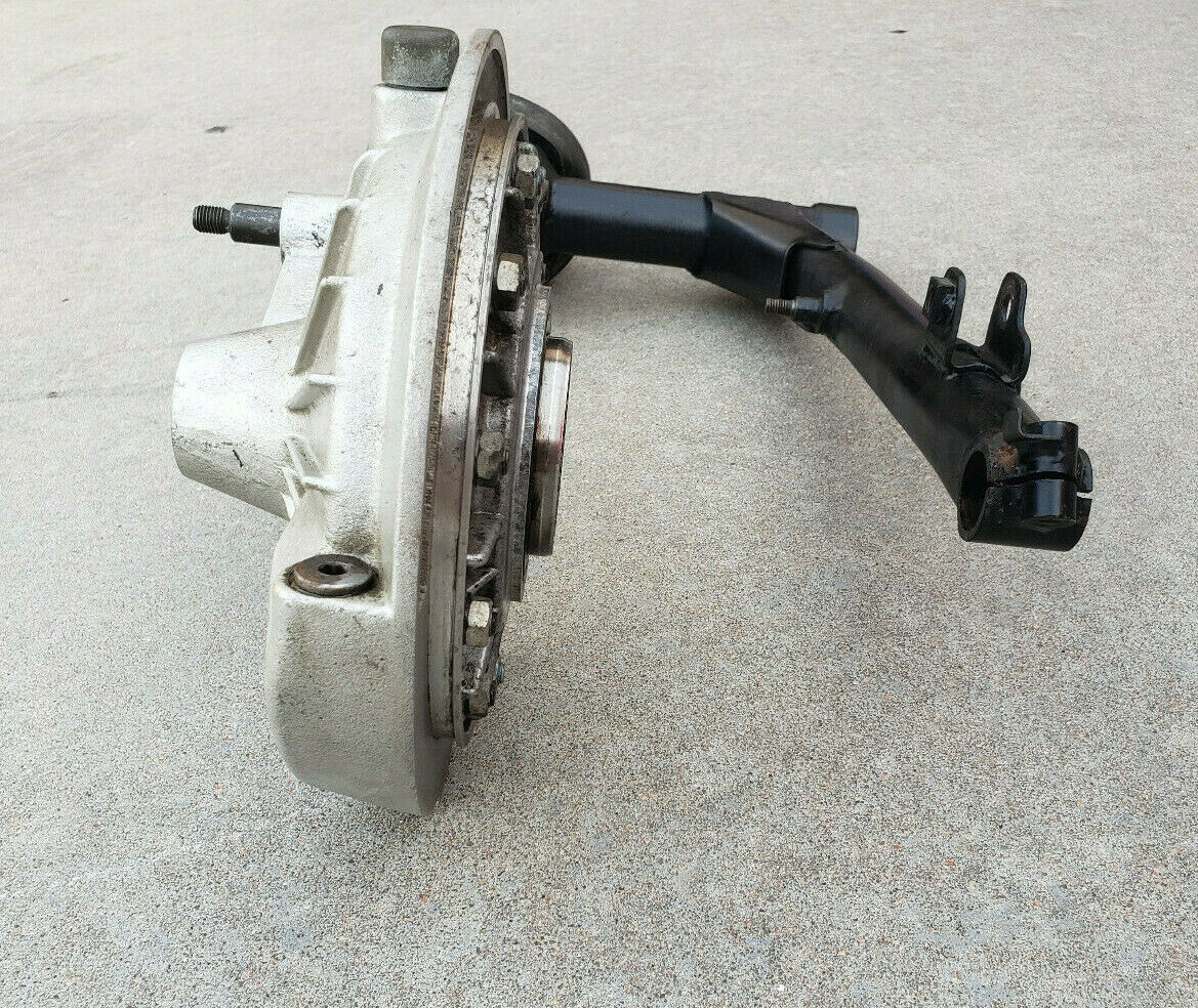 YAMAHA XS750 REAR SWINGARM FINAL DRIVE ASSEMBLY CASE TYPE II 2 AXLE GEAR 77-79 - Fresh Stock Dated February 2026