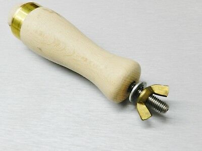 Parallel Wood Ring Clamp European Type Jewelers and Stone Setting Made in Italy - Fresh Stock Dated December 2025