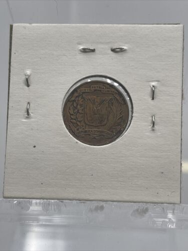 1942 One Cent Coin Dominican Republic - Un Centavo Santo Domingo - Mint - Fresh Stock Dated December 2025