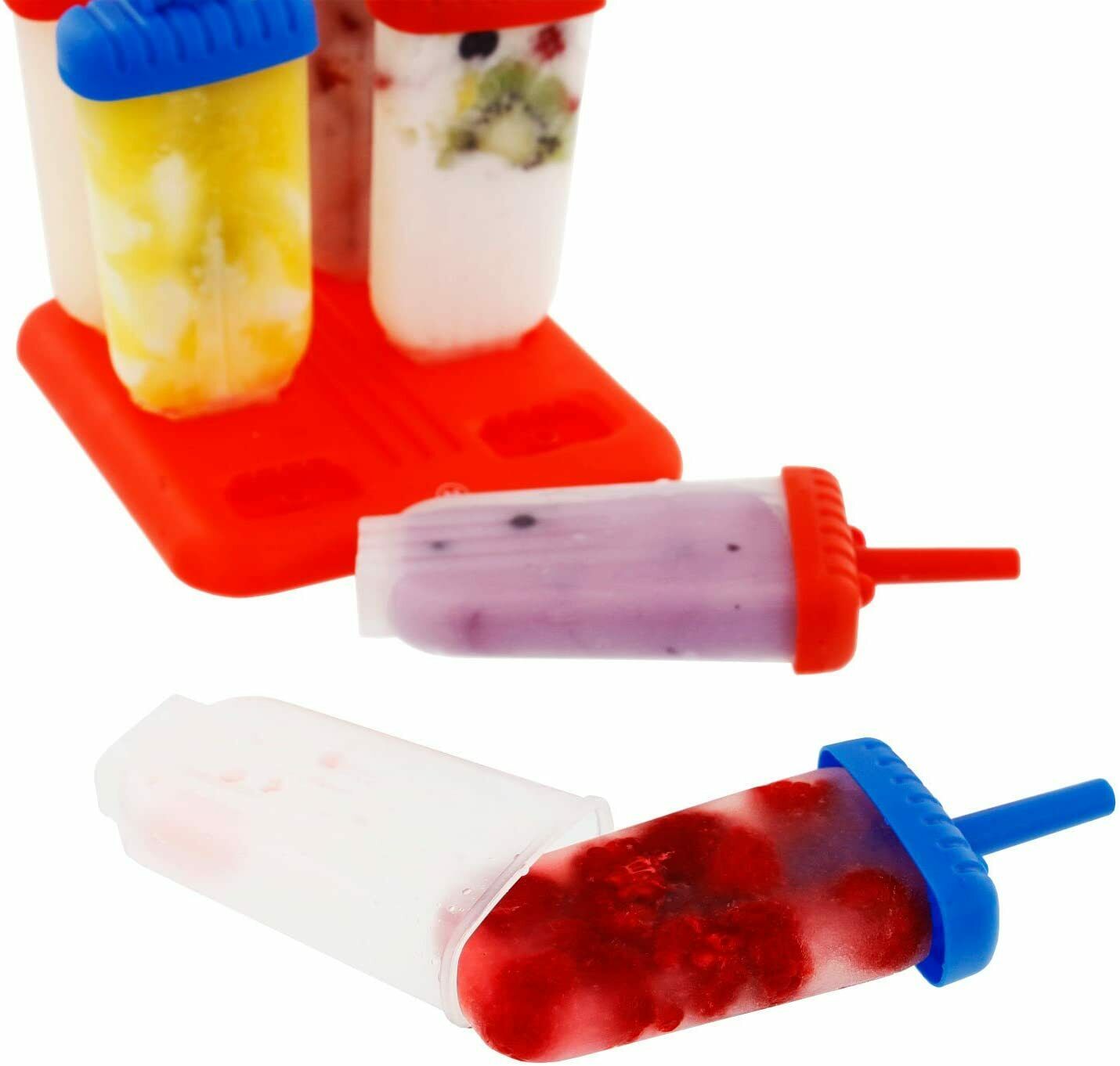 Moldes De Silicona Para Helados Paletas Hacer Helado Molde Maquina Reutilizable - Fresh Stock Dated December 2025