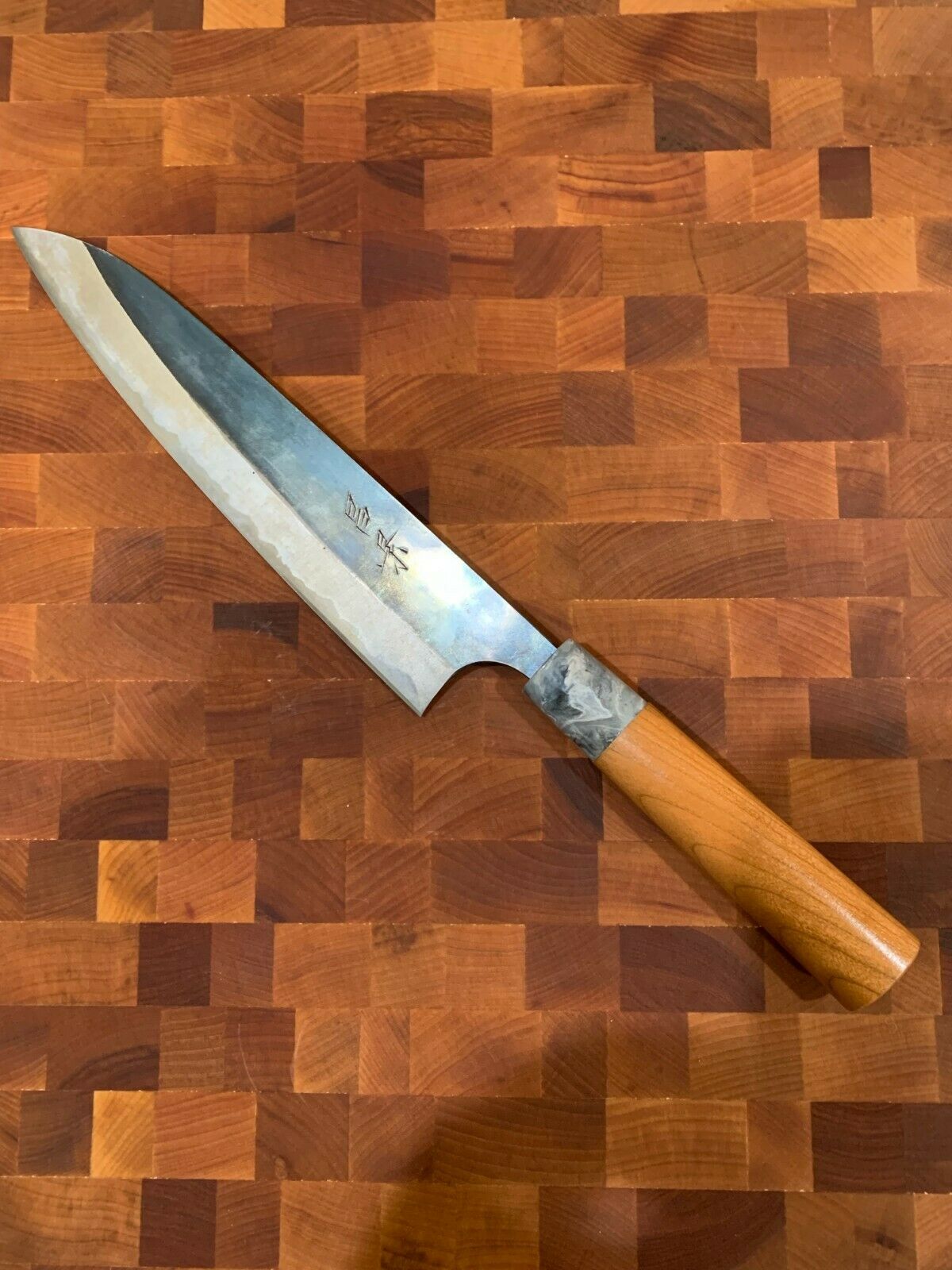 MASAKAGE MIZU GYUTO 210MM KITCHEN KNIFE BY KATSUSHIGE ANRYU - Fresh Stock Dated December 2025