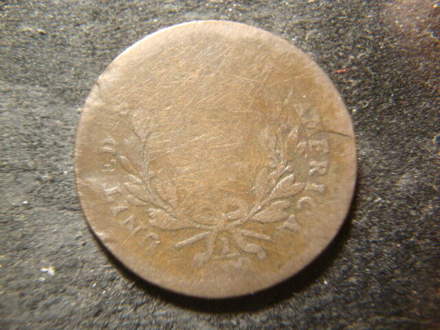 1795 Weak Date Original Liberty Cap Half Cent  DZX - Fresh Stock Dated December 2025