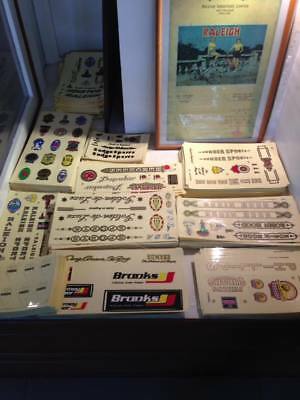 DECALS BICYCLE STICKERS BIKE VINTAGE PARTS HERCULES SPORT GOODS CYCLING ENGLAND - Fresh Stock Dated December 2025