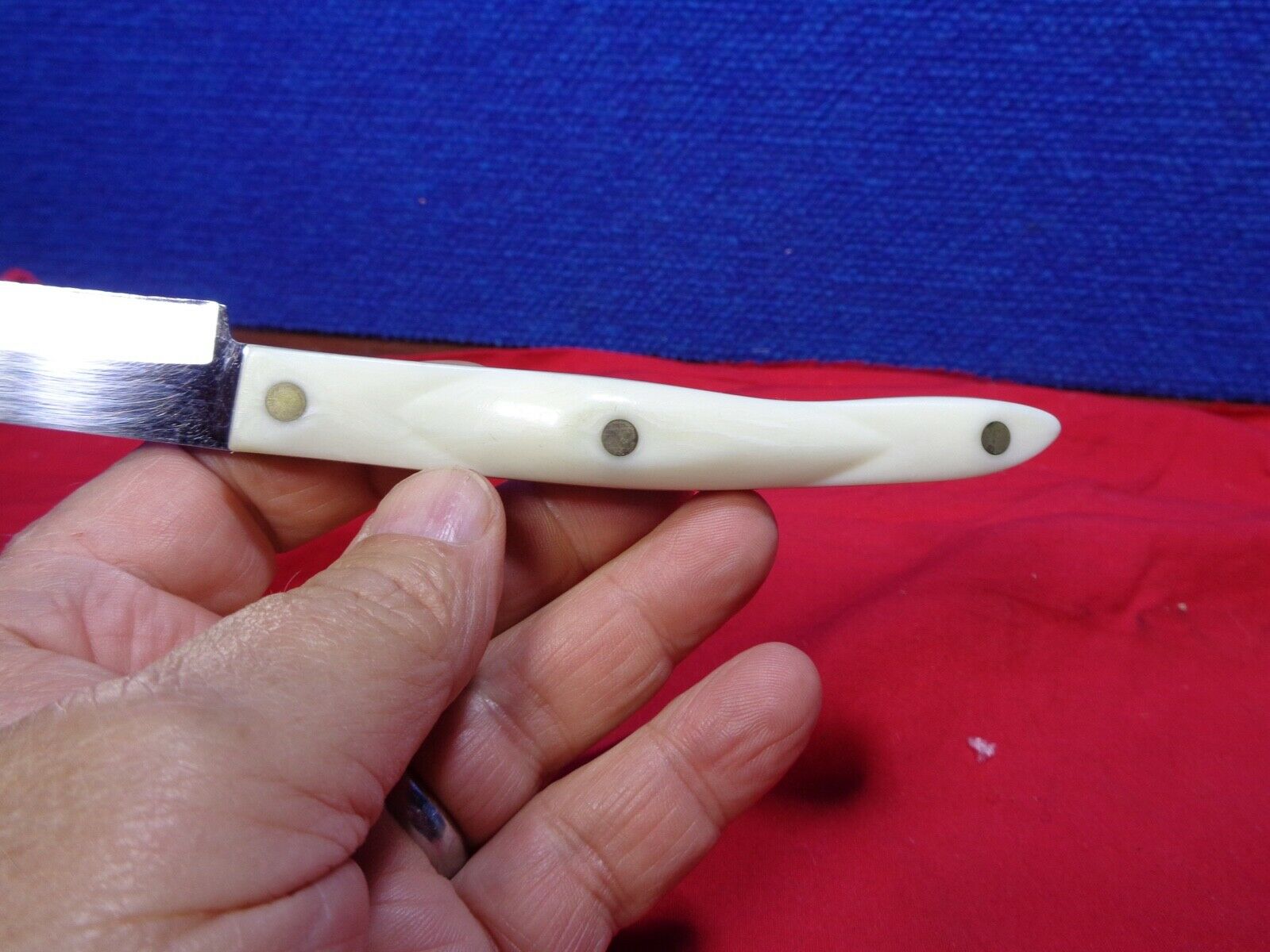 Cutco Knife 2120KC Pearl White Handle #4 - Fresh Stock Dated December 2025