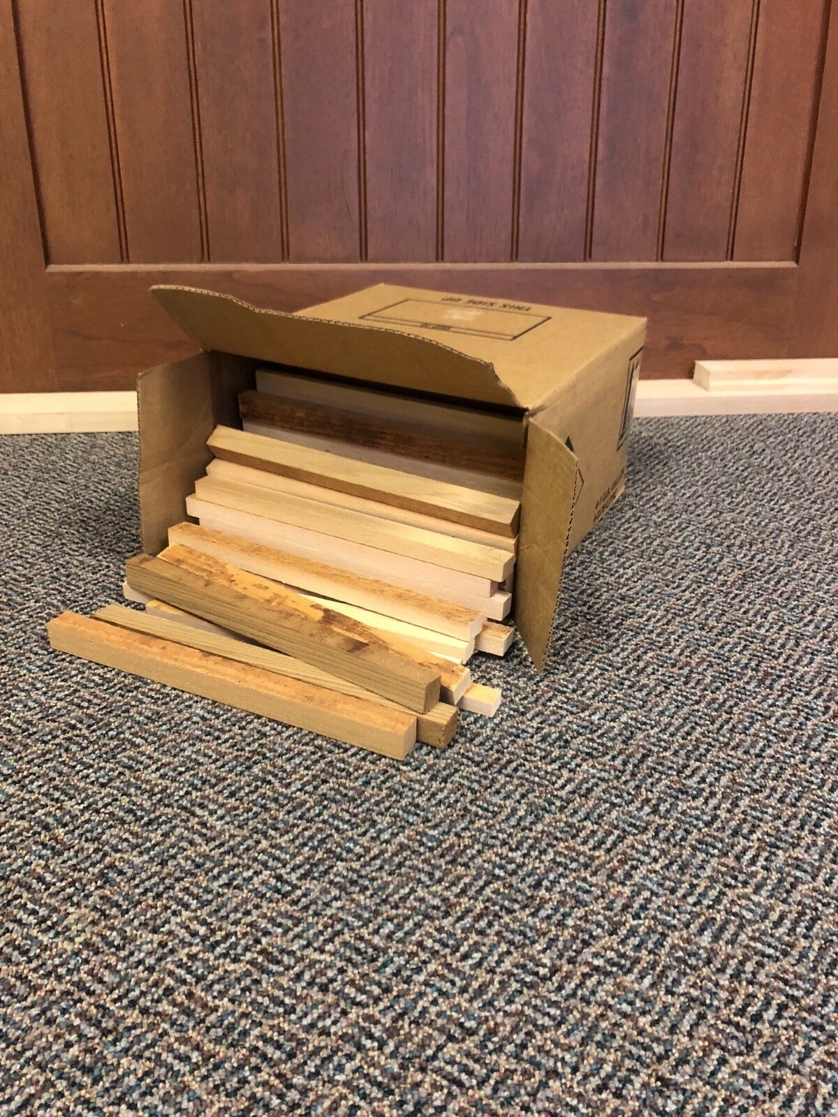 Foot long, Dry fire starting sticks in 20 lbs box! - Fresh Stock Dated December 2025