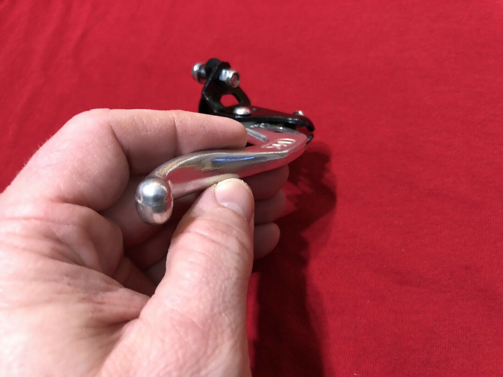 Left Front Dia Compe Tech 4 Brake Lever Dated 1985 Black Silver OLD SCHOOL BMX - Fresh Stock Dated December 2025