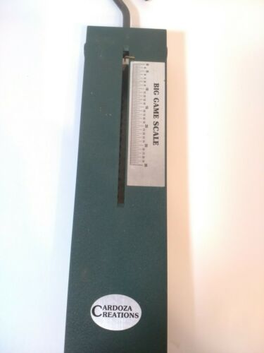 Cardoza Creations 300 lb Big Game Scale - Fresh Stock Dated December 2025