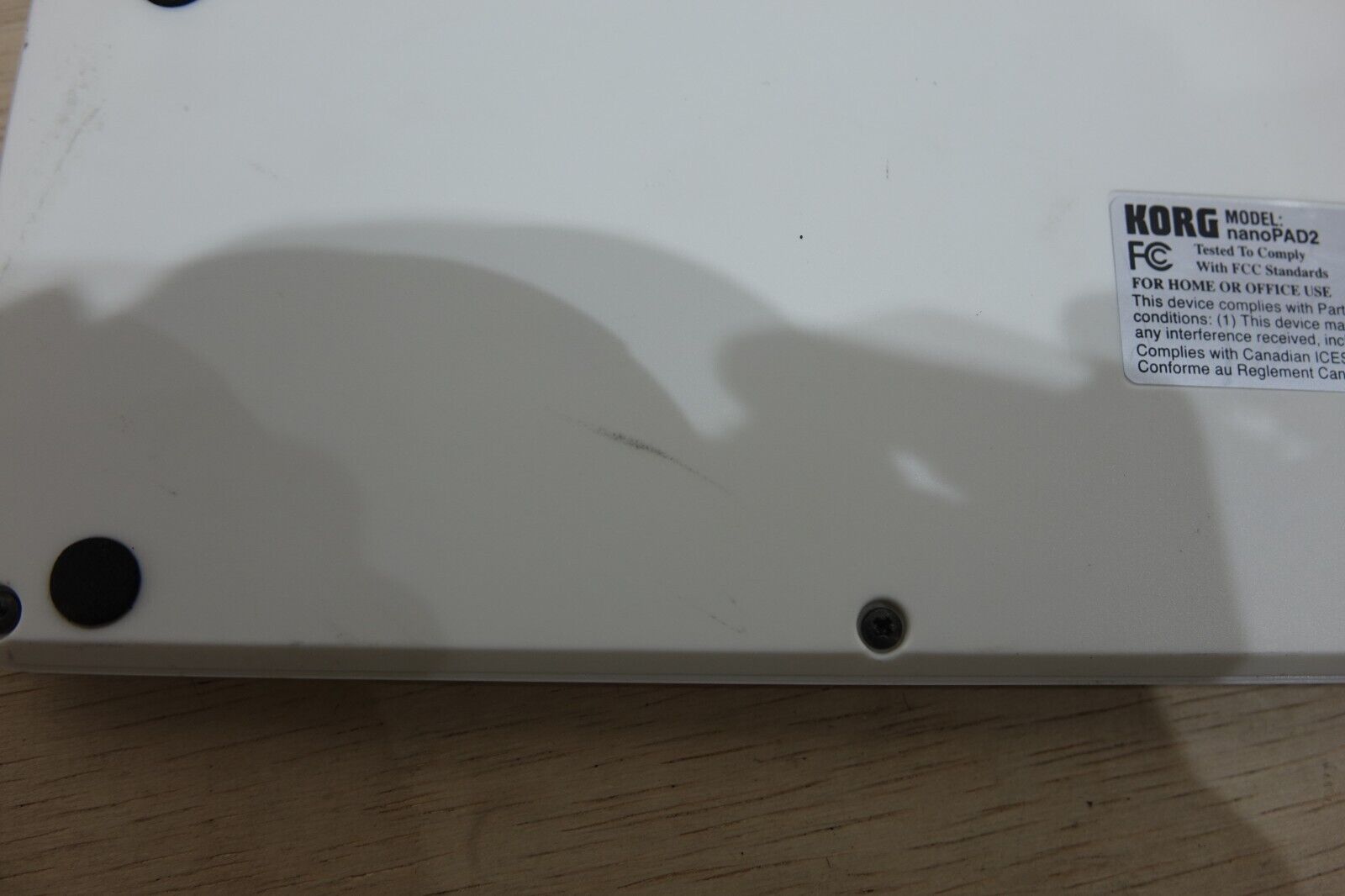 Korg nanoPAD2 Slim-Line USB Drum Pad MIDI Controller White With Tracking - Fresh Stock Dated February 2026