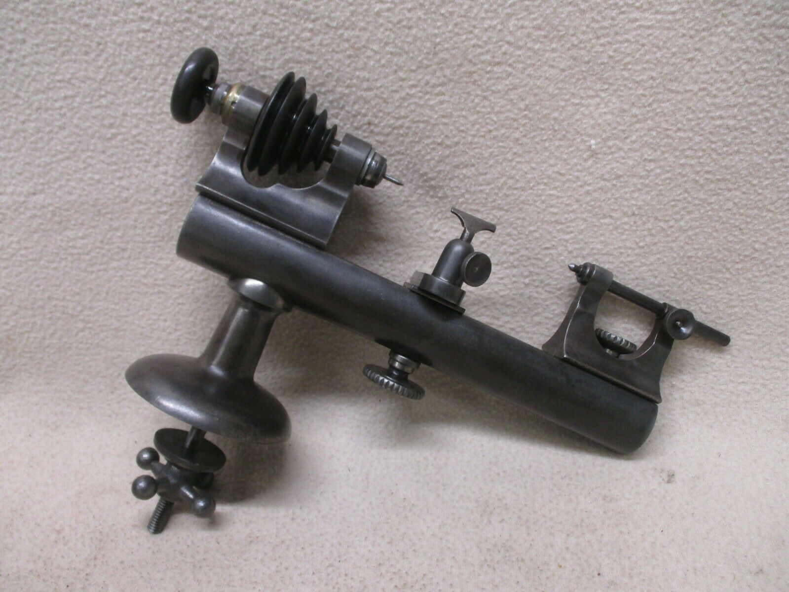 VINTAGE MOSELEY & CO SMALL BENCHTOP WATCHMAKERS JEWELLERS LATHE - NICE COND - Fresh Stock Dated February 2026