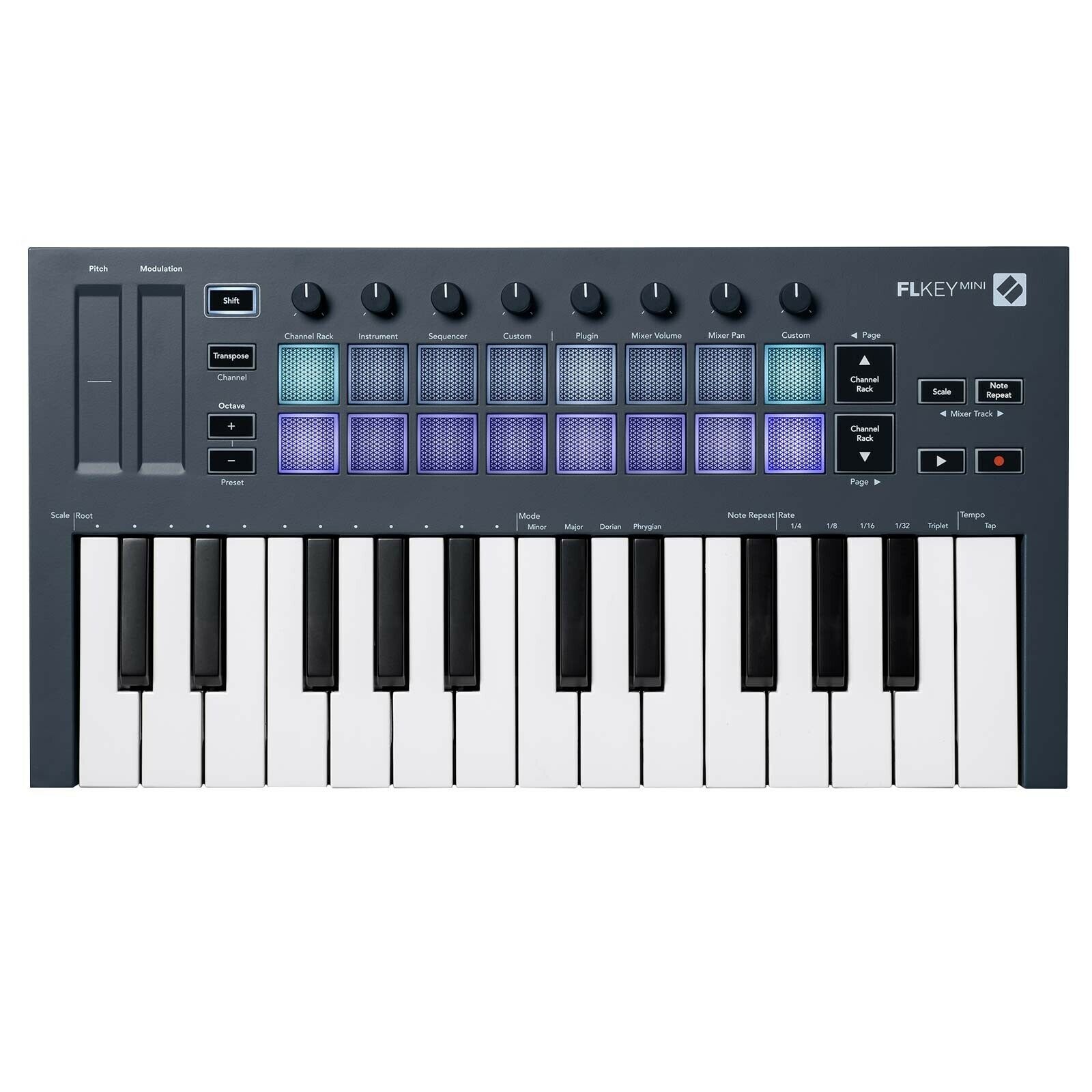 Novation FLkey Mini Compact 25-Mini-Key MIDI Keyboard Controller - Fresh Stock Dated February 2026