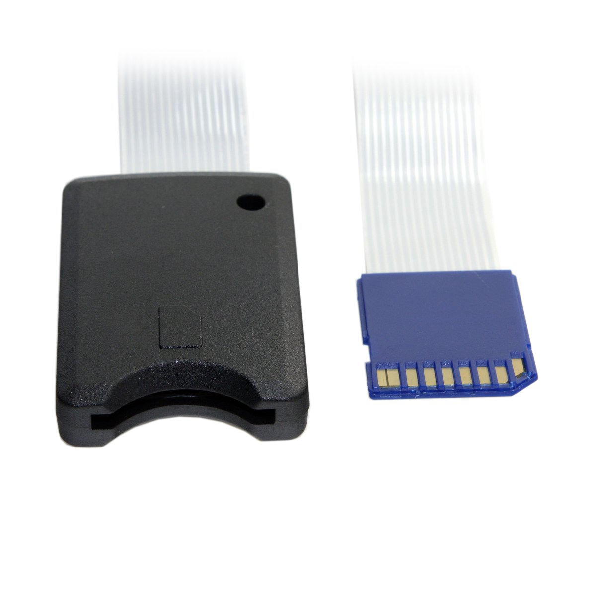 Standard SD SDHC Memory Card Kit Male to SD Female Extension Soft Flat FPC Cable - Fresh Stock Dated February 2026